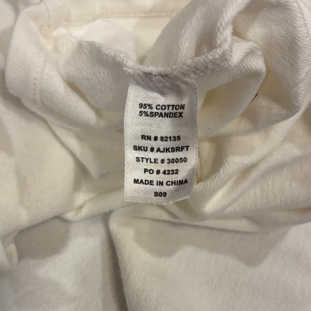 Fresh Produce White Jacket with Collar Dark Buttons. NWT - Picture 11 of 15